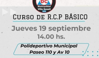 CURSO DE RCP BSICO EN EL POLIDEPORTIVO